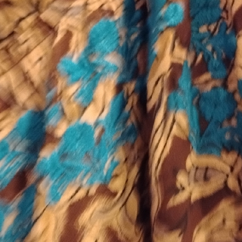 Natural Life Brown Jumpsuit with Blue Embroidery Size S. Adorable! 🥰 - Picture 9 of 12